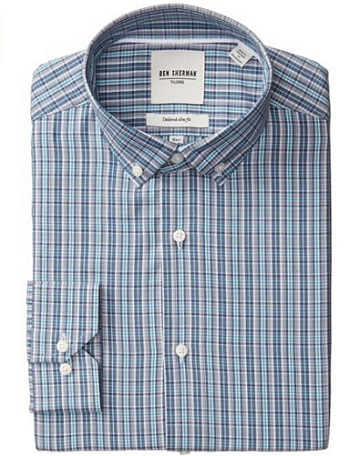 历史新低！Ben Sherman 宾舍曼男士格纹衬衫 $15.53 （约101元）