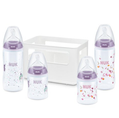 【德亚直邮】NUK 努克 10225107 婴儿*奶瓶套装 紫色 17.99欧（约133元）
