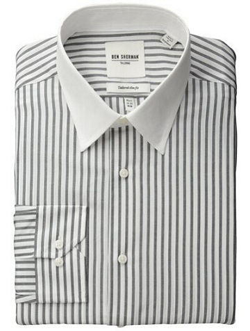 Ben Sherman 宾舍曼男士条纹款休闲衬衫 ￥95.52