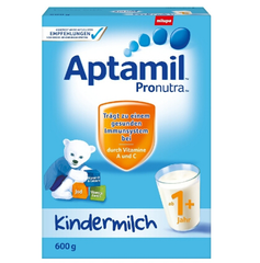 Aptamil 爱他美 1+段儿童奶粉 1岁以上 600g*4盒 39.8欧（约292元）