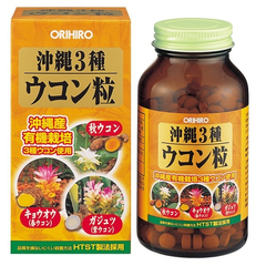 爱喝酒的看过来：ORIHIRO 立喜乐 姜黄颗粒 420粒装 2268日元（约136元）