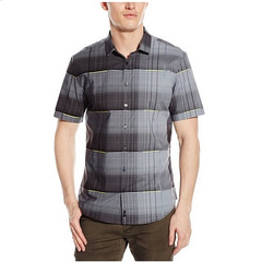 Calvin Klein YarnDye 男士短袖衬衫 $20.79（约136元）
