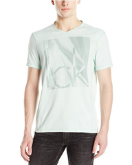 Calvin Klein Jeans 男士纯棉短袖V领T恤 $12.79 （约84元）