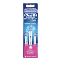 全球*多牙*选用的品牌！凑单好品！Oral B 欧乐 电动牙刷替换牙刷头 3个 $13.99（约92元）