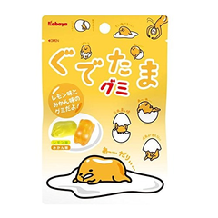 日本KABAYA 懒蛋蛋果汁软糖40g×10袋，销*的PP，980日元（约62元）