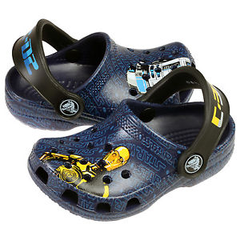 【英亚直邮】Crocs 卡洛驰 经典星战系列 R2d2 C3po 儿童洞洞鞋 £8.1（约76元）