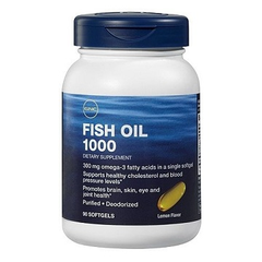 超低价啦~GNC Fish Oil 健安喜 *油1000 mg×90粒 $4.99（约33元）