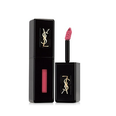 凑单收礼品卡+送YSL唇釉小样！YSL Vinyl Lip Cream 黑管唇釉上市 12色热卖 $36（约252元）