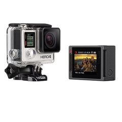 厂家认证翻新版~GoPro HERO4 银色版运动相机 $244 （约1610元）