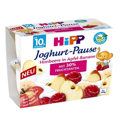 转运拼箱购！Hipp 喜宝 树莓苹果香蕉酸奶 100g*24盒 5.99欧（约47元）