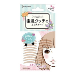 日本素肌 Beauty World  裸色超隐形双眼皮贴 30对  378日元（约24元）