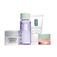 Nordstrom 周年庆礼包升级：Clinique 倩碧 满$39.5送眼霜6ml+晚霜15ml+卸妆水50ml+泡沫洁面霜30ml