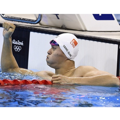 2016里约奥运会男子200米自由泳半决赛~孙杨小组第1进决赛