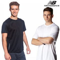 凑单品：New Balance 男款女款短袖T恤（7色可选）$8.6（约56元）