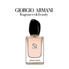 Giorgio Armani Beauty：购买任意30ml以上阿玛尼Si挚爱香水 送化妆包+Si香水小样+身体乳小样