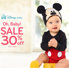 DisneyStore ：迪士尼官网精选婴儿服饰7折热卖