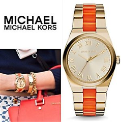 Michael Kors Channing 镀金女士时装腕表 $129.99（约911元）