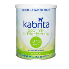 【iHerb今日特卖】Kabrita 佳贝艾特 铁配方幼儿羊奶粉400克  $11.99（约84元）