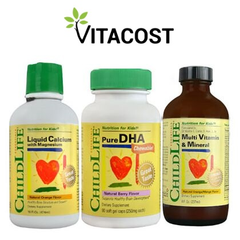 【超级返利10.5%】Vitacost：ChildLife  童年时光 儿童*品 低至55折+加倍返利+付$10运费享*直邮