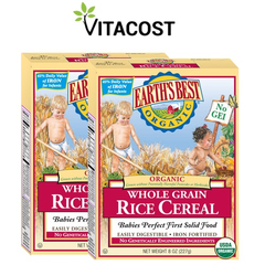 Vitacost：Earth's Best 儿童营养产品 低至7折+满减