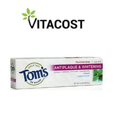 Vitacost：Tom's of Maine 牙膏等个人护理产品 低至5折