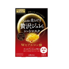 Utena Premium Puresa 黄金凝胶面膜 (透明质酸) 3片