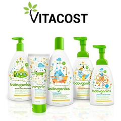 Vitacost：Babyganics 甘尼克宝贝精选婴儿用品 低至7折+满减