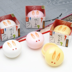 辗转难忘佳人香： 京都歌舞伎白兔香水膏 日本传统工艺3个 669日元（约44元）