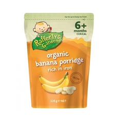凑单好物！Rafferty's Garden 婴儿有机香蕉味营养米粉 125g AU$2.35（约12元）