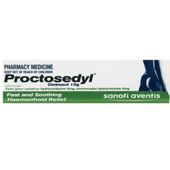 限时100件秒杀！Proctosedyl 痔*膏 孕妇可用 15g AU$5.48（约30元）