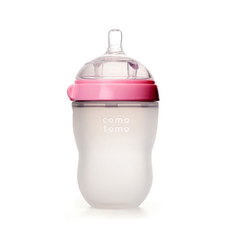 Comotomo 可么多么硅胶奶瓶 250ml粉色装 $13.99（约101元）