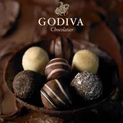 Godiva：歌帝梵万圣节定制款巧克力 满$65额外8.5折+满$75送Godiva 90周年纪念水杯及巧克力松露咖啡