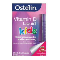 史低价！Ostelin 婴儿儿童液体维生素D滴剂 20ml AU