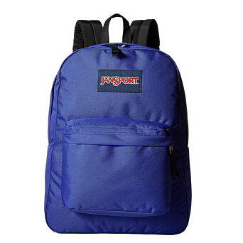 JanSport SuperBreak® 蓝紫色经典款背包 $17.99（约128元）