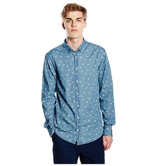 【法亚直邮】好价！HUGO BOSS 雨果博斯 Orange Edipoe 男士休闲衬衫 38.44欧（约297元）