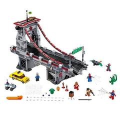 2016新品！LEGO 乐高 Super Heroes 蛛网勇士桥上对决 $79.99（约570元）