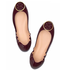【网络折扣周】 Tory Burch新款TWIGGIE两色可选芭蕾鞋 $175（约1265元）