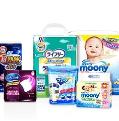 【日亚直邮】化妆棉，姨妈巾，尿不湿，口罩等，*y尤妮佳产品，满5千日元减1千日元！