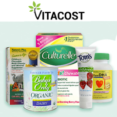 Vitacost：全场产品*高额外8.5折 含Childlife童年时光/Happy Baby禧贝等