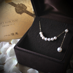 【免运费】日本Akoya 海珍珠首饰福袋 K18/K14WG 4-4.5mm（项链+手链+耳钉） 折后17500日元（约1058元）