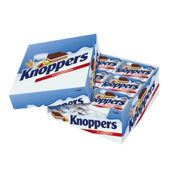包邮+立减！Knoppers 牛奶榛子巧克力威化饼干 24包
