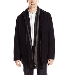 【网络折扣周】Calvin Klein 男士羊毛大衣 $69.99（约508元）
