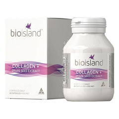 Bio Island 生物岛 胶原蛋白+葡萄籽精华提取物 60粒 AU$20.2（约109元）