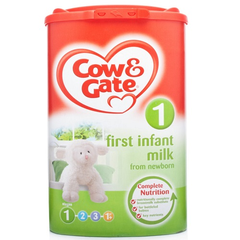 英国直邮！Cow & Gate 英国牛栏1段 婴幼儿奶粉 900g ￡11.2（约102元）