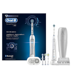 【德亚直邮】Oral-B 欧乐-B 6000 护理智能电动牙刷 带蓝牙功能