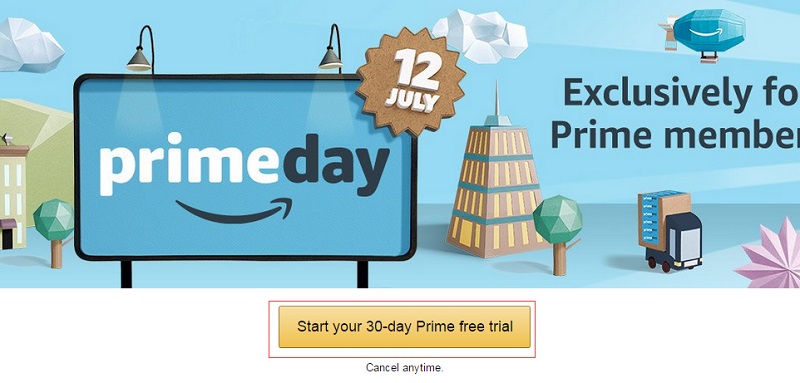 Amazon:如何开通及关闭Prime试用