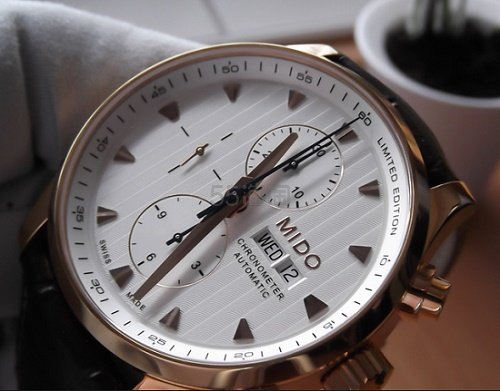 mido美度multifort舵手系列80周年限量款计时腕表1375约9457元