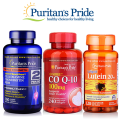 Puritan's Pride 普丽普莱官网：精选*油、辅酶Q、氨糖等 2件额外6折/4件额外3.5折