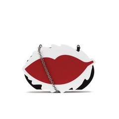 【额外9折】RED Valentino 红唇链条手包 £105.3（约919元）
