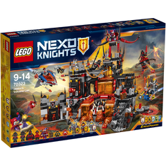 LEGO Nexo Knights 未来骑士团 小丑的秘密熔岩指挥基地